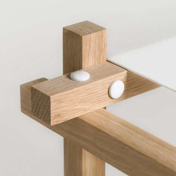 HAY Woody Shelf, High, White 3 HAY Woody Shelf, High, White - Image 3