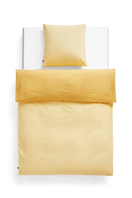 HAY Duo Pillowcase, Golden Yellow 2 HAY Duo Pillowcase, Golden Yellow - Image 2