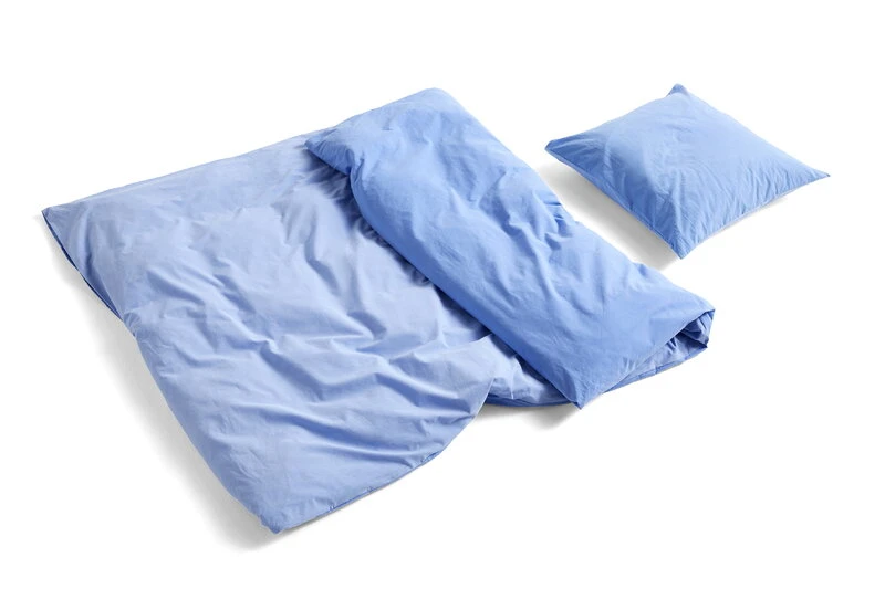 HAY Duo Pillowcase, Sky Blue 3 HAY Duo Pillowcase, Sky Blue - Image 3