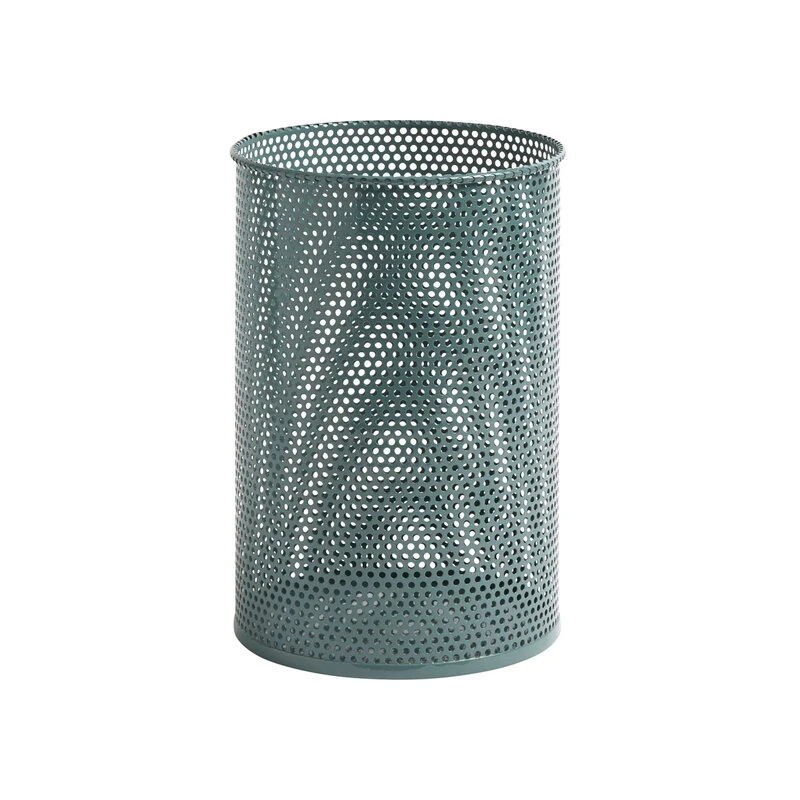HAY Perforated Bin, M, Sage Green 1 HAY Perforated Bin, M, Sage Green