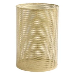 HAY Perforated Bin, L, Dusty Yellow