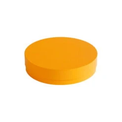 HAY Colour Storage Box, Round, Egg Yolk