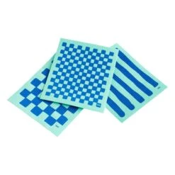HAY Sponge Dish Cloth, Green - Blue, 3 Pcs