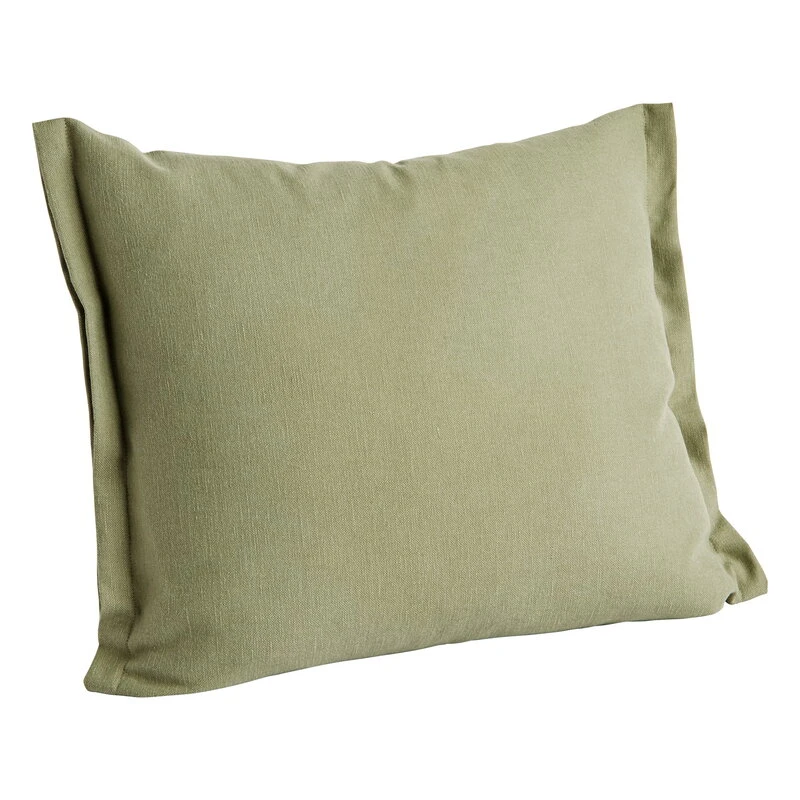 HAY Plica Cushion, Planar, Olive 1 HAY Plica Cushion, Planar, Olive