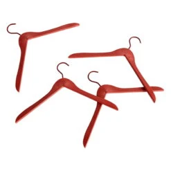 HAY Coat Hanger, Cherry Red, 4 Pcs