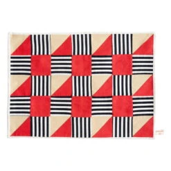 HAY Sobremesa Placemat, Stripe, Red