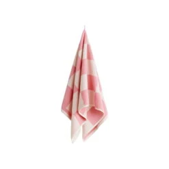 Hay 26 HAY Check Hand Towel, Pink