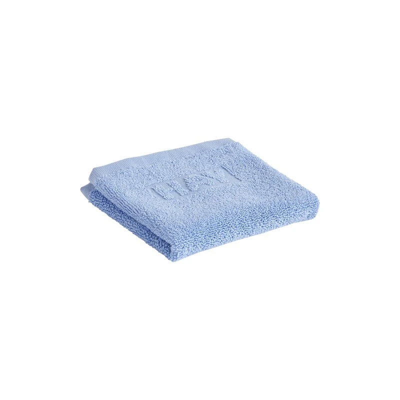 HAY Mono Wash Cloth, Sky Blue 1 HAY Mono Wash Cloth, Sky Blue