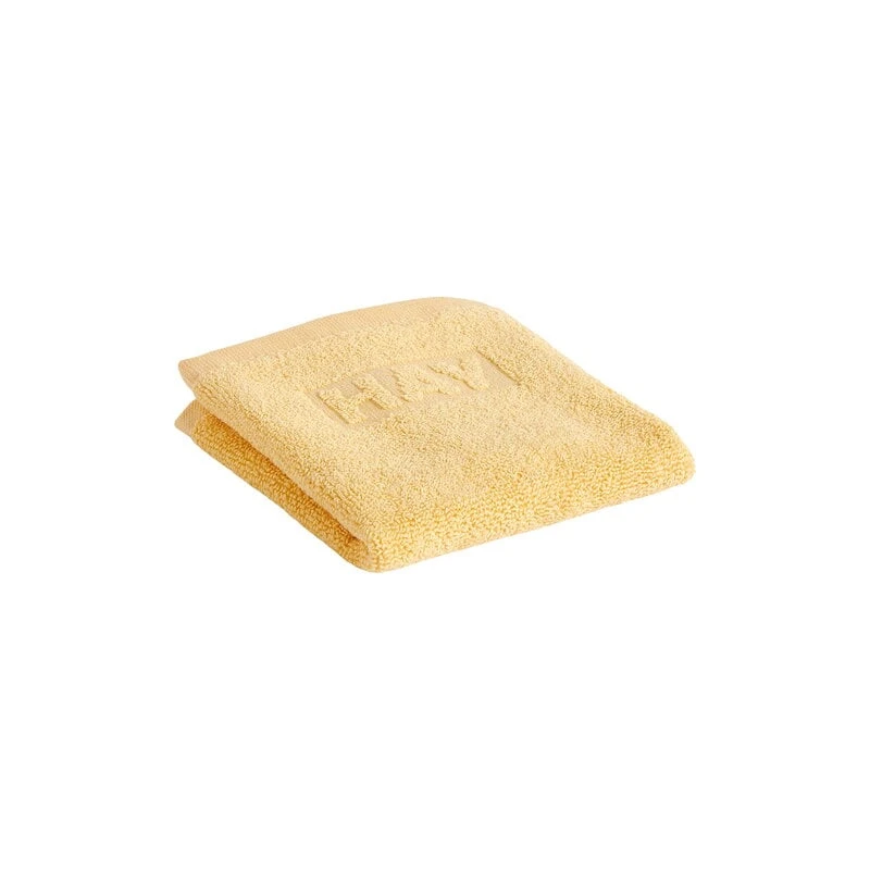 HAY Mono Wash Cloth, Yellow 1 HAY Mono Wash Cloth, Yellow