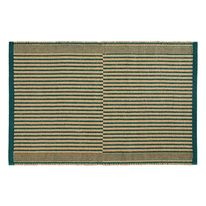 HAY Tapis Rug, Black - Green 2 HAY Tapis Rug, Black - Green - Image 2