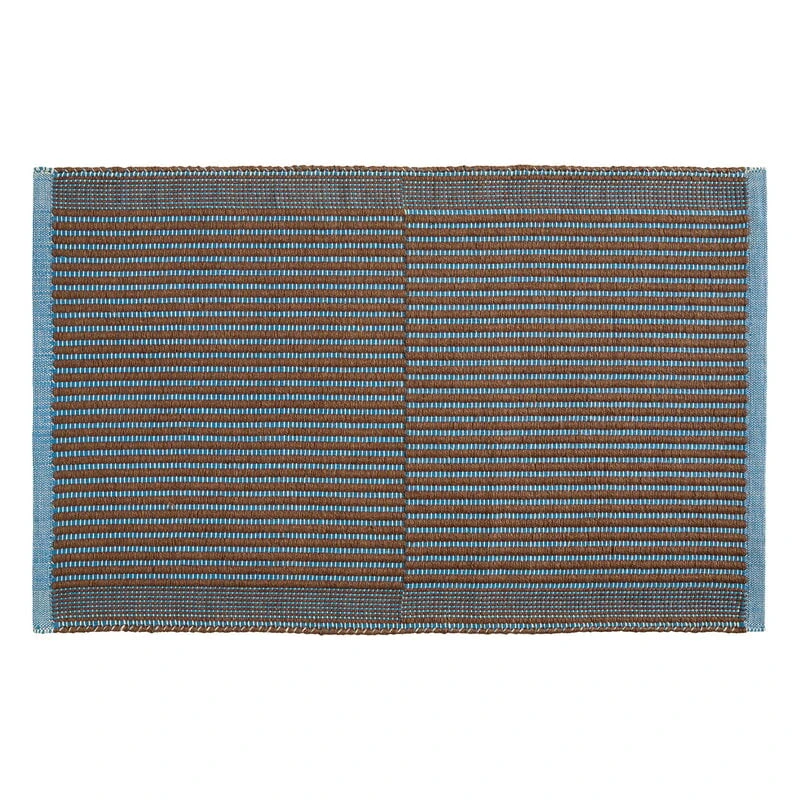 HAY Tapis Rug, Chestnut - Blue 2 HAY Tapis Rug, Chestnut - Blue - Image 2