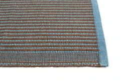 HAY Tapis Rug, Chestnut - Blue 9 HAY Tapis Rug, Chestnut - Blue -Hay 541711 Tapis Mat 60x95 chestnut and blue detail