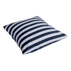 HAY Été Pillowcase, Midnight Blue - Light Grey