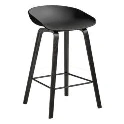 HAY About A Stool AAS32, 65 Cm, Black Oak - Black