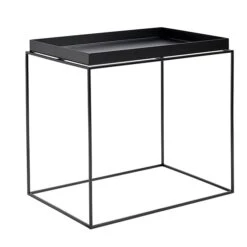 HAY Tray Table Rectangular, Black