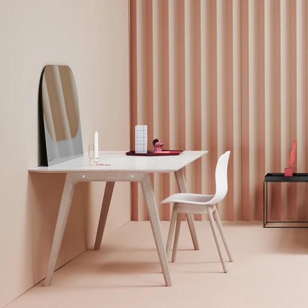 HAY About A Chair AAC12, Soaped Oak - White 3 HAY About A Chair AAC12, Soaped Oak - White - Image 3