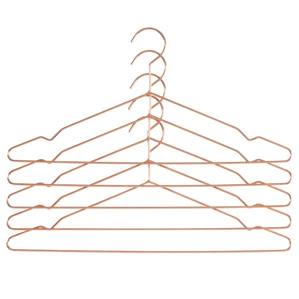 HAY Hang Hanger, 5 Pcs, Copper 2 HAY Hang Hanger, 5 Pcs, Copper - Image 2