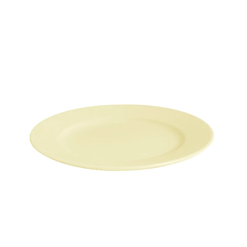 HAY Rainbow Plate, Small, Light Yellow 1 HAY Rainbow Plate, Small, Light Yellow