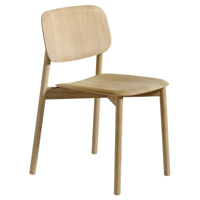 HAY Soft Edge 60 Chair, Lacquered Oak 1 HAY Soft Edge 60 Chair, Lacquered Oak