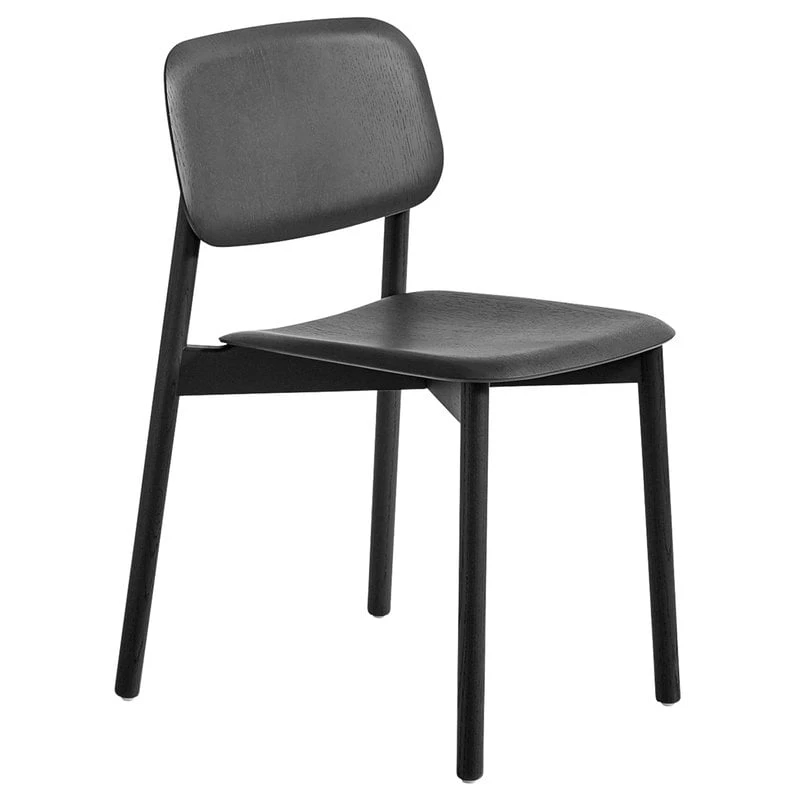 HAY Soft Edge 60 Chair, Soft Black 1 HAY Soft Edge 60 Chair, Soft Black