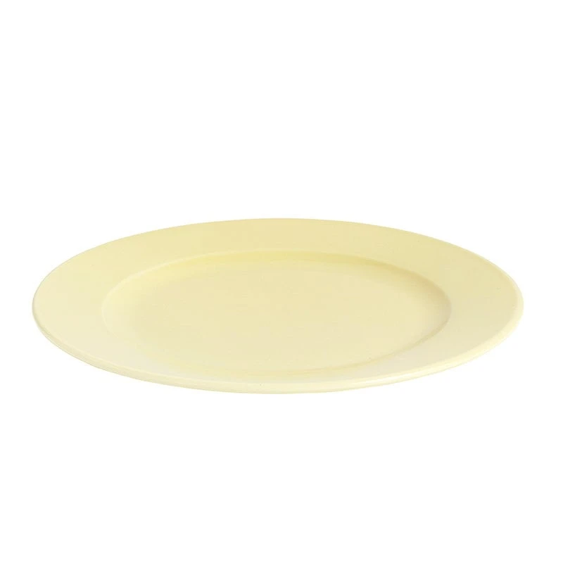 HAY Rainbow Plate, Medium, Light Yellow 1 HAY Rainbow Plate, Medium, Light Yellow