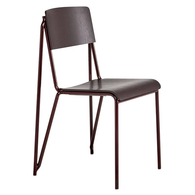 HAY Petit Standard Chair, Dark Bordeaux - Dark Bordeaux 1 HAY Petit Standard Chair, Dark Bordeaux - Dark Bordeaux