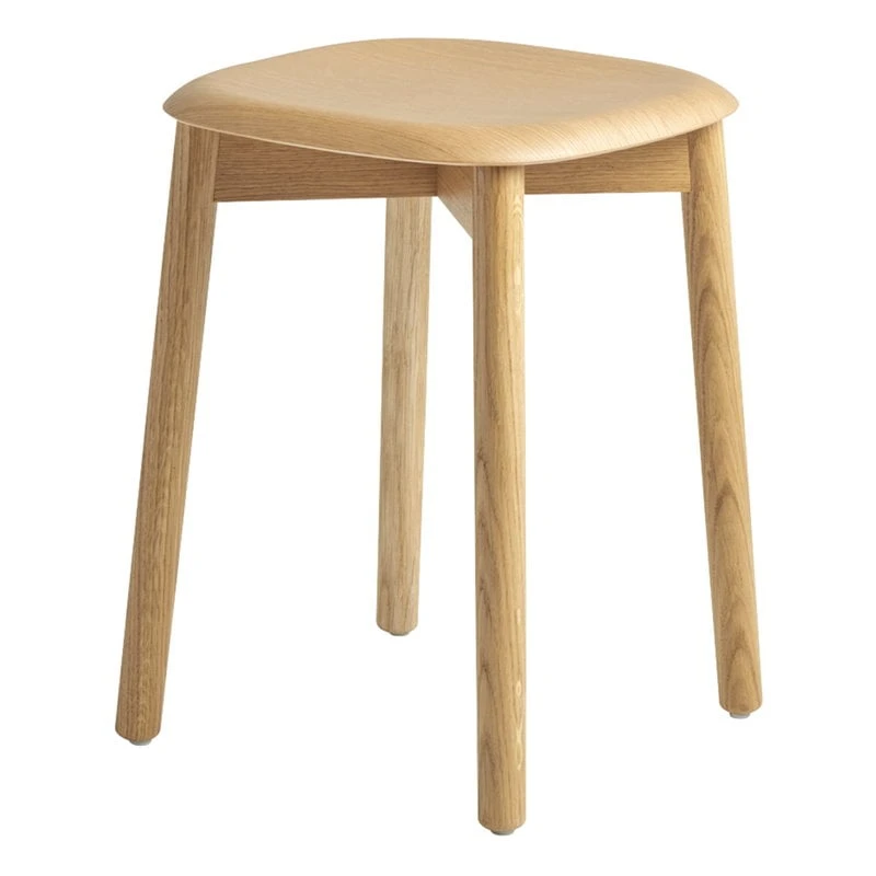 HAY Soft Edge 72 Stool, Lacquered Oak 1 HAY Soft Edge 72 Stool, Lacquered Oak