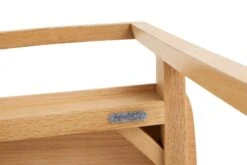 HAY Pastis Armchair, Oak -Hay 891071 Pastis Armchair wb lacquered oak detail 01