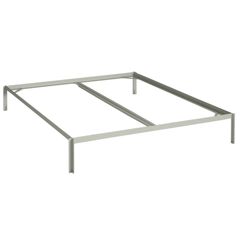 HAY Connect Bed, Warm Grey 4 HAY Connect Bed, Warm Grey - Image 4