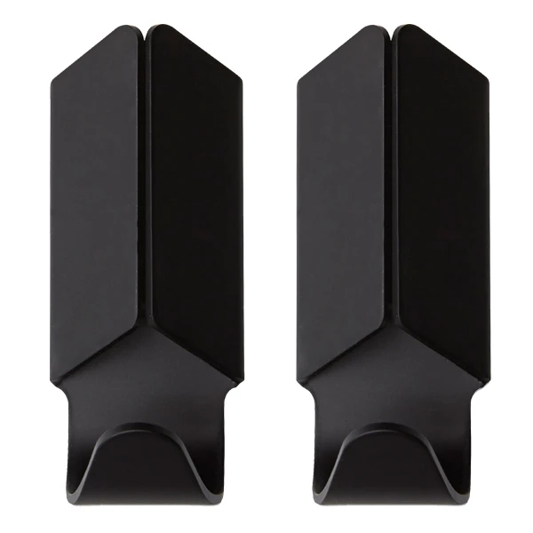 HAY Volet Hook, 2 Pcs, Black 1 HAY Volet Hook, 2 Pcs, Black