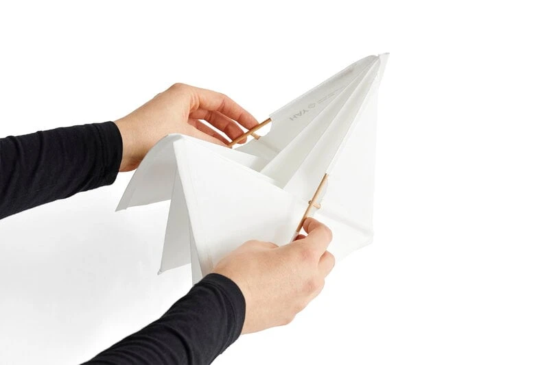 HAY Paper Cube Table Lamp, White 2 HAY Paper Cube Table Lamp, White - Image 2