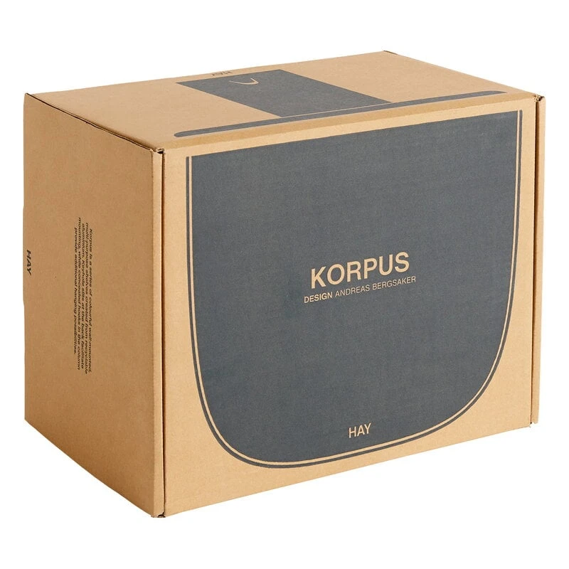 HAY Korpus Shelf S, 1 Hook, Midnight Blue 2 HAY Korpus Shelf S, 1 Hook, Midnight Blue - Image 2