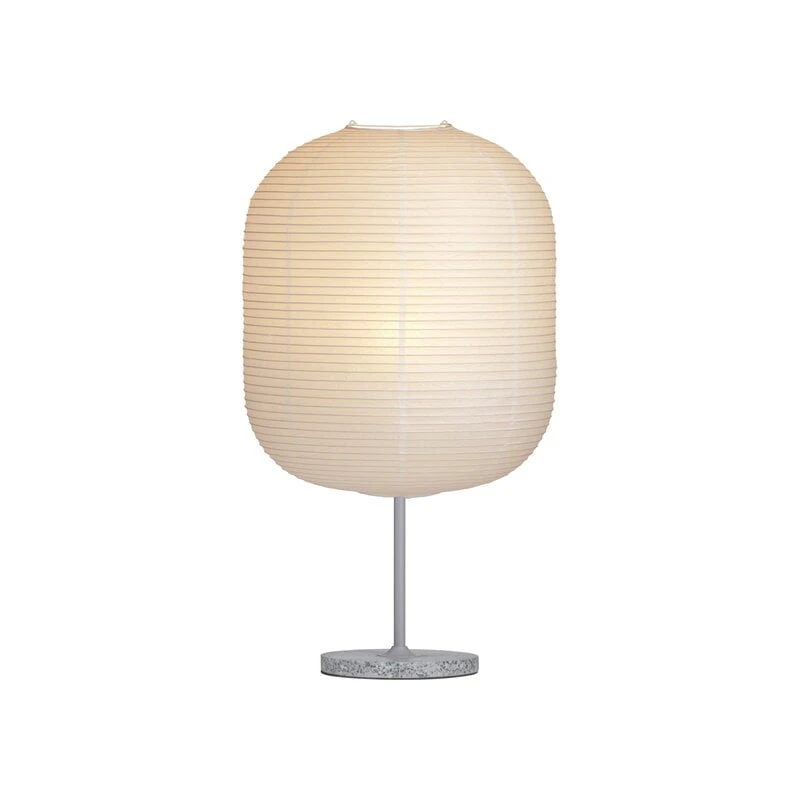 HAY Common Table Lamp Base, Summit Grey - Grey Terrazzo 4 HAY Common Table Lamp Base, Summit Grey - Grey Terrazzo - Image 4