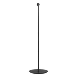 HAY Common Floor Lamp Base, Soft Black Steel