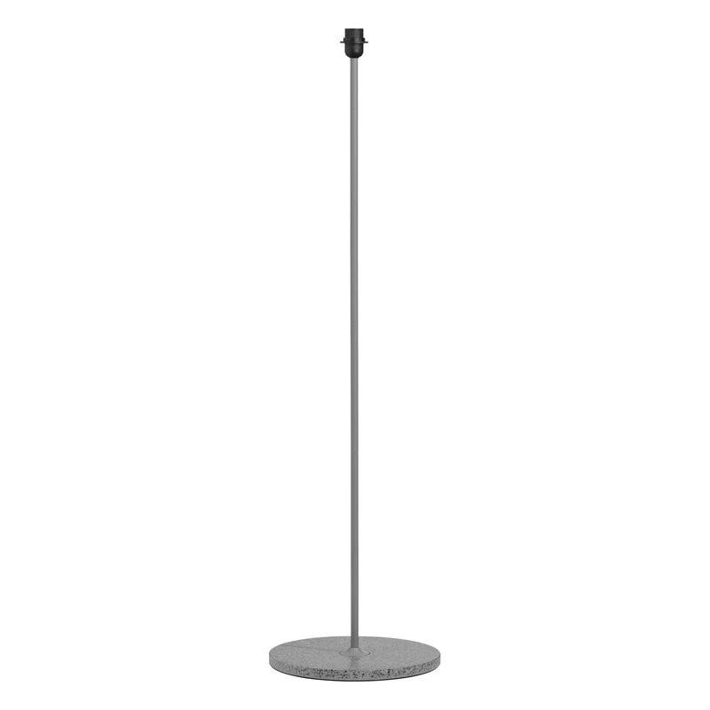 HAY Common Floor Lamp Base, Summit Grey - Grey Terrazzo 1 HAY Common Floor Lamp Base, Summit Grey - Grey Terrazzo