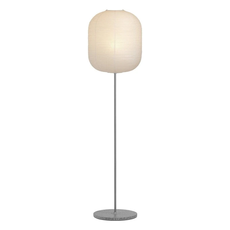 HAY Common Floor Lamp Base, Summit Grey - Grey Terrazzo 5 HAY Common Floor Lamp Base, Summit Grey - Grey Terrazzo - Image 5
