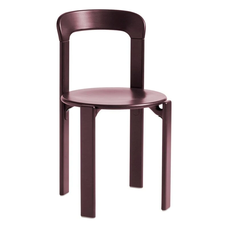 HAY Rey Chair, Grape Red 1 HAY Rey Chair, Grape Red
