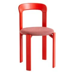 HAY Rey Chair, Scarlet Red - Red Steelcut Trio 636