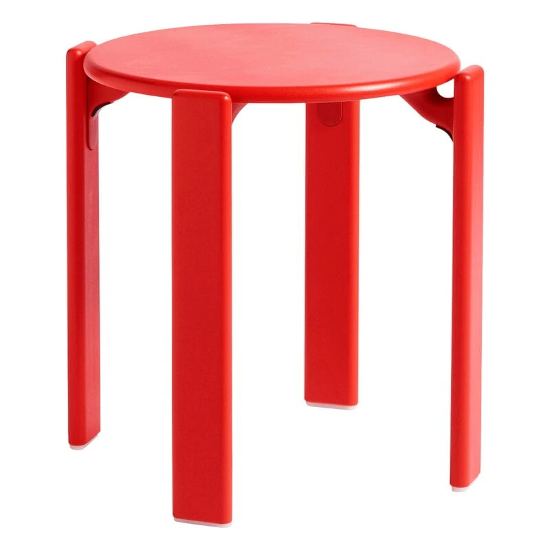 HAY Rey Stool, Scarlet Red 1 HAY Rey Stool, Scarlet Red