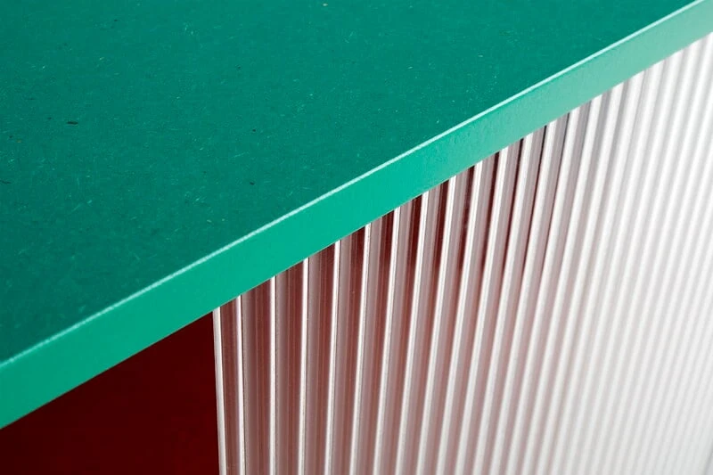 HAY Colour Cabinet W/ Glass Doors, Tall, Multicolour - Image 3