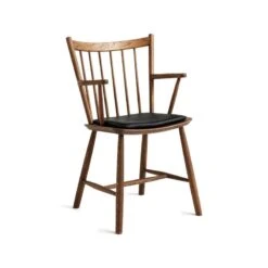 HAY J42 Chair, Dark Oiled Oak 6 HAY J42 Chair, Dark Oiled Oak -Hay AA567 C921 J42 dark oiled oak seat cushion Sense blackrole