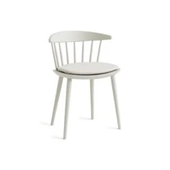 HAY J104 Chair, Warm Grey 8 HAY J104 Chair, Warm Grey -Hay AA571 B572 J104 warm grey wb lacquered beech seat cushion Mode 009rolerole