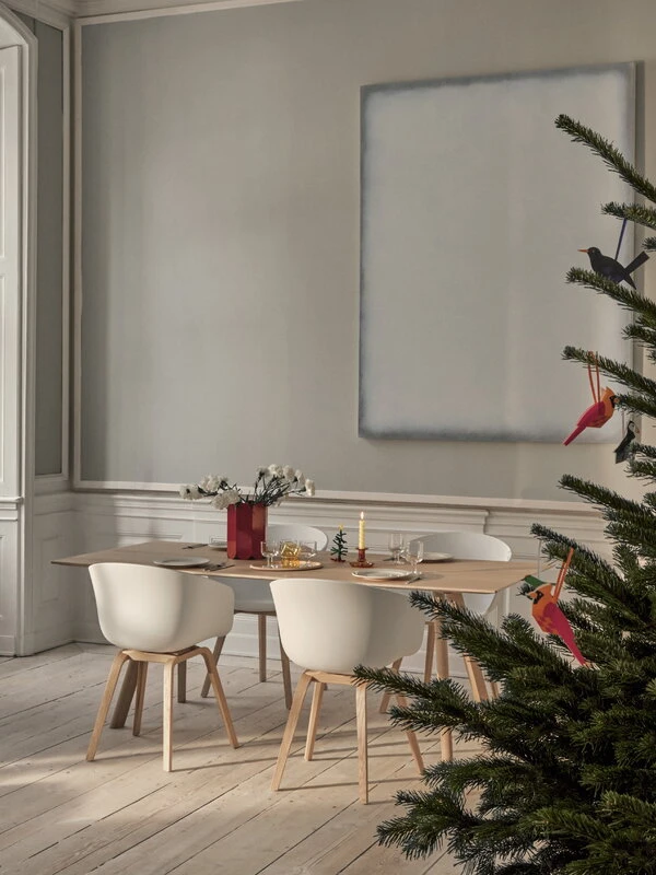 HAY CPH30 Table, 200 X 90 Cm, Lacquered Oak 2 HAY CPH30 Table, 200 X 90 Cm, Lacquered Oak - Image 2