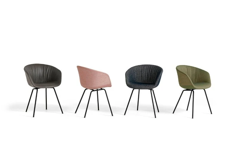 HAY About A Chair AAC27 Soft, Black - Remix 152 2 HAY About A Chair AAC27 Soft, Black - Remix 152 - Image 2