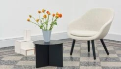 HAY Slit Table, 45 Cm, Black 9 HAY Slit Table, 45 Cm, Black -Hay AAL 82 Oak black base Uph Coda 100 Slit Table black