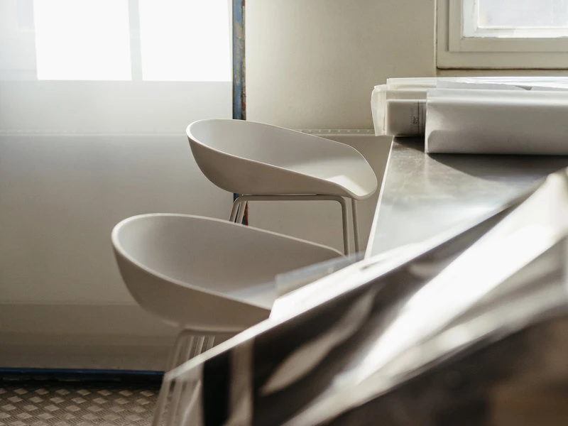 HAY About A Stool AAS38, White 2 HAY About A Stool AAS38, White - Image 2