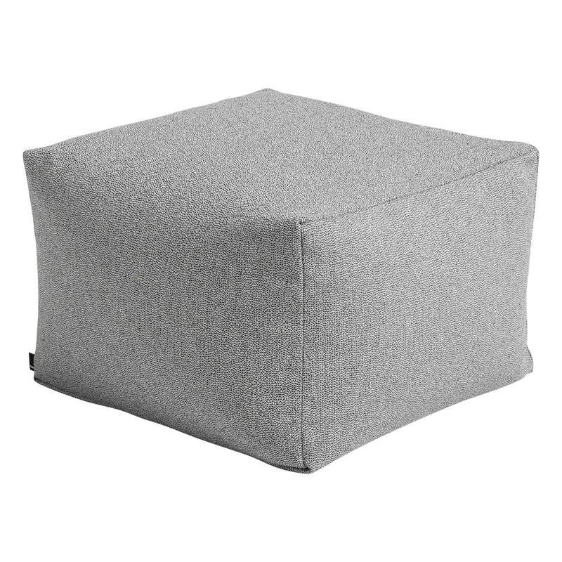 HAY Pouf, Grey Sprinkle 1 HAY Pouf, Grey Sprinkle