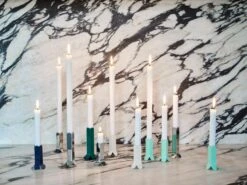 HAY Arcs Candleholder, S, Mirror -Hay Arcs Candleholder family 02