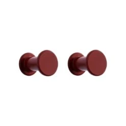 HAY Bolt Hook Set, 2 Pcs, Red