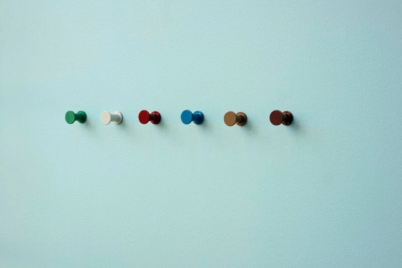 HAY Bolt Hook Set, 2 Pcs, Light Brown 2 HAY Bolt Hook Set, 2 Pcs, Light Brown - Image 2